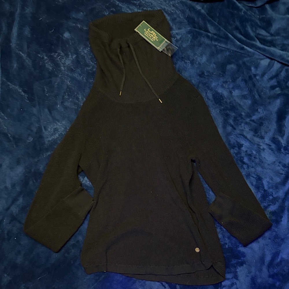 Lauren Ralph Lauren Black Turtleneck Sweater
